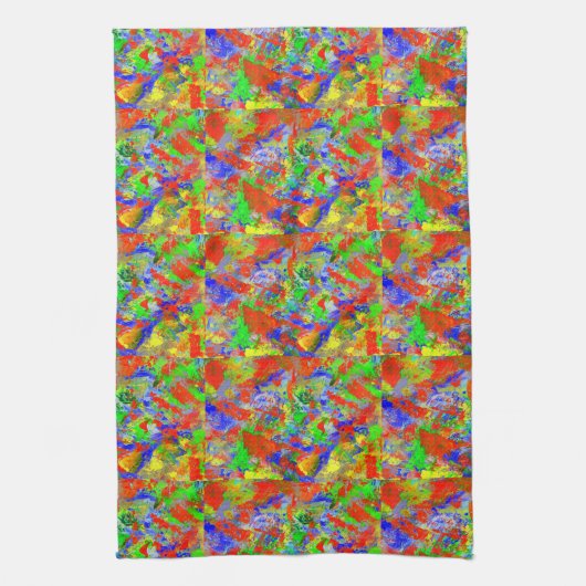 Kunstzinnige keukenhanddoek (Verticaal)