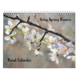 Kunstzinnige Lentebloemen Bloemencalender Kalender