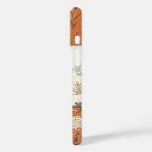 Kunstzinnige Mid-Century Modern Schattigee Cat Case-Mate iPhone Case (Achterkant / Links)