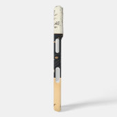 Kunstzinnige Mid-Century Modern Schattigee Cat Case-Mate iPhone Case (Achterkant / Rechts)