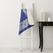 Kunstzinnige rand op uw sherpa deken (In situ)