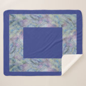 Kunstzinnige rand op uw sherpa deken (Voorkant (horizontaal))