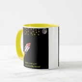 Kunstzinnige Serenity Glass Cup Mok (Voorkant links)