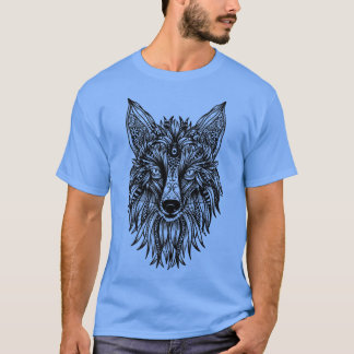 Kunstzinnige stamhoofd t-shirt