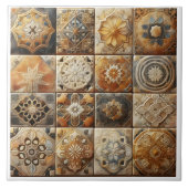 Kunstzinnige weergave van decoratieve Tegels Tegeltje (Voorkant)