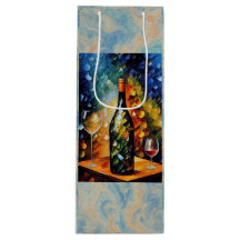 Kunstzinnige wijncadeautas – City Night Design