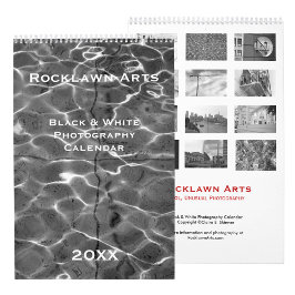 Kunstzinnige zwart-wit fotografie Spaans Kalender