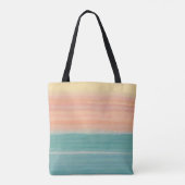 Kunstzonnenvormig ontwerp tote bag (Achterkant)
