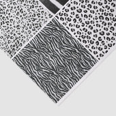 Kunstzwart wit veer Verberg textuur Tissuepapier (Detail)