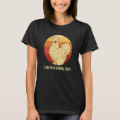 Kunt u deze Silk Chicken Owner Chicken T-shirt (Voorkant)