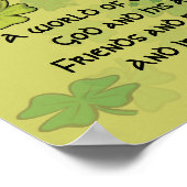 Kunt u een wereld van wensen op uw bevel hebben poster (Hoek)