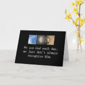 Kunt u hem zien kaart (Gele Bloem)