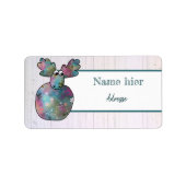 Kunterbunter Elch Etiket (Voorkant)