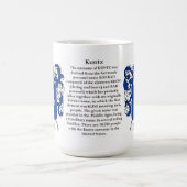 Kuntz, de Oorsprong, de Betekenis en de rest Koffiemok (Center)