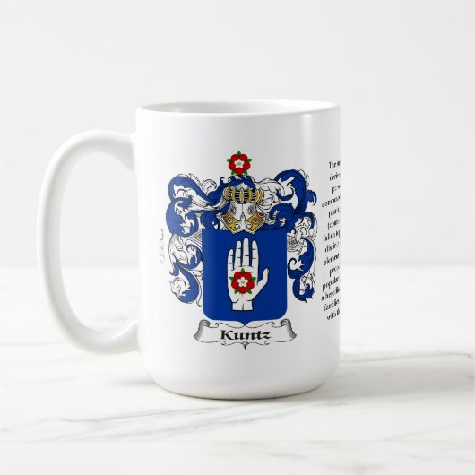 Kuntz, de Oorsprong, de Betekenis en de rest Koffiemok (Links)