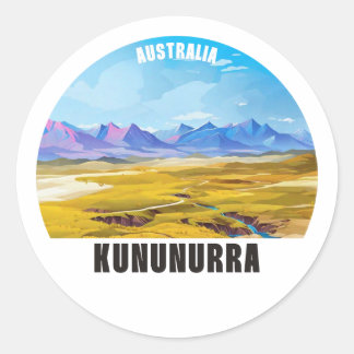 Kununurra - Australië Ronde Sticker