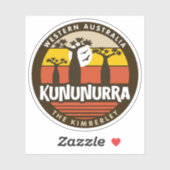 Kununurra, Western Australië Sticker (Vel)