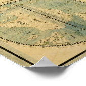 Kunyu Wanguo Quantu 1602 Japanse Wereldkaart Poster (Hoek)