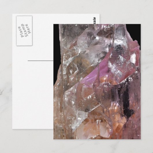 Kunzite Briefkaart (Voorkant / Achterkant)