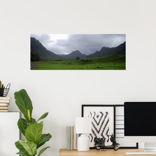 Kuoloa Valley Poster (Thuiskantoor)