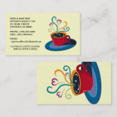 KUP VAN JAVA COFFEE SHOP CAFE STORE VISITEKAARTJES (Voorkant / Achterkant)