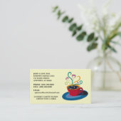 KUP VAN JAVA COFFEE SHOP CAFE STORE VISITEKAARTJES (Staand voorkant)