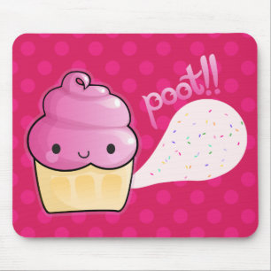 Kupcakes fart sprinkhaan muismat