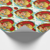 KUPID, ARROUW EN VALENTIJNSDAG CADEAUPAPIER (Hoek)