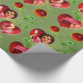 KUPID, ARROUW EN VALENTIJNSDAG CADEAUPAPIER (Hoek)