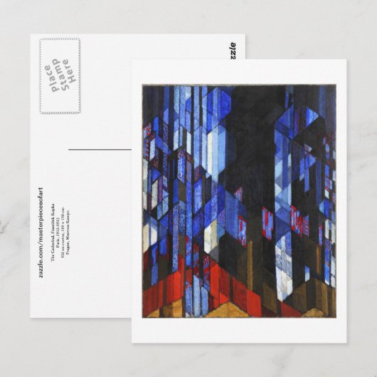 Kupka De kathedraal Briefkaart (Voorkant / Achterkant)