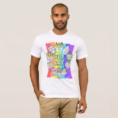 Kupkat rainbow T-shirt (Voorkant volledig)