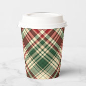 KUPS VAN 06 PAPIER VOOR Kerstmis Papieren Bekers (Links)