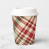 KUPS VAN 06 PAPIER VOOR Kerstmis Papieren Bekers (Achterkant)