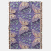 Kupu-Kupu Shadow Dance Deken (Voorkant Verticaal)