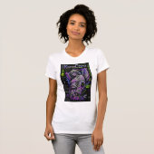 KuraCore Engel Micro Mozaïek 3D Cyber T-shirt (Voorkant volledig)