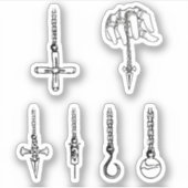 kurapika ' ketens hunter x hunter sticker pack (Voorkant)