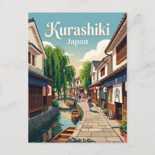 Kurashiki Bikan Historische Wijk Steeg Japan Briefkaart