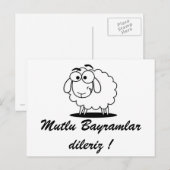 Kurban Bayrami/Grußkarte zum Opferfest Briefkaart (Voorkant / Achterkant)