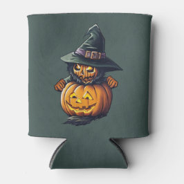 Kürbishexe im Katzenkostüm -  Blikjeskoeler