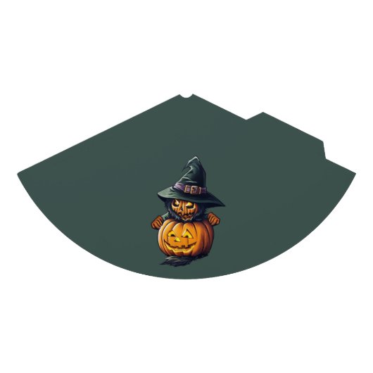 Kürbishexe im Katzenkostüm - Feesthoedjes (Voorkant)