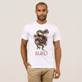 Kurd Dragon T-shirt (Voorkant volledig)
