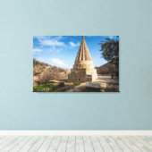 Kurdische tempelbouw canvas afdruk (Insitu (Houten vloer))