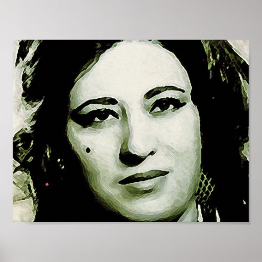 Kurdish Singer Ayse San.jpg Poster (Voorkant)