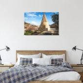Kurdish Temple Building Canvas Afdruk (Insitu (Slaapkamer))