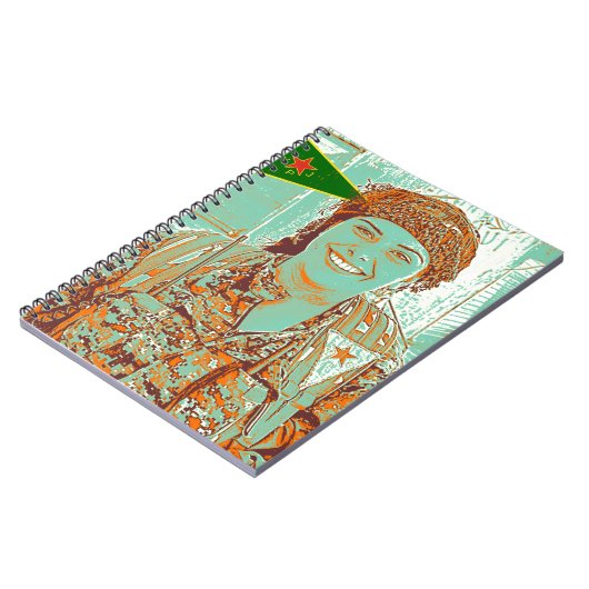 Kurdish YPJ Fighter 2 art Notitieboek (Linkerzijde)