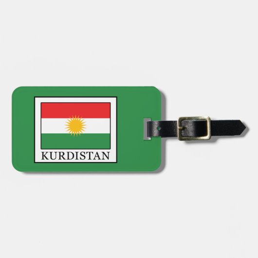 Kurdistan Bagagelabel (Voorkant horizontaal)