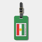 Kurdistan Bagagelabel (Voorkant verticaal)