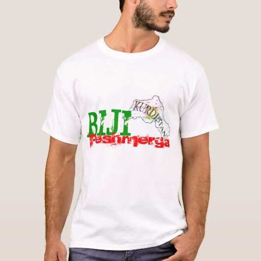 Kurdistan "Biji Peshmerga" T-Shirt NEW (Voorkant)