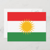 kurdistan briefkaart (Voorkant / Achterkant)