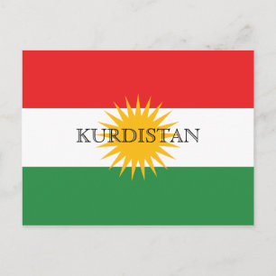 kurdistan briefkaart